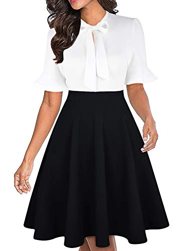 Work Dresses for Women 2026 Business Casual Office Professional Teacher Semi Formal Swing Aline Interview Dress XL