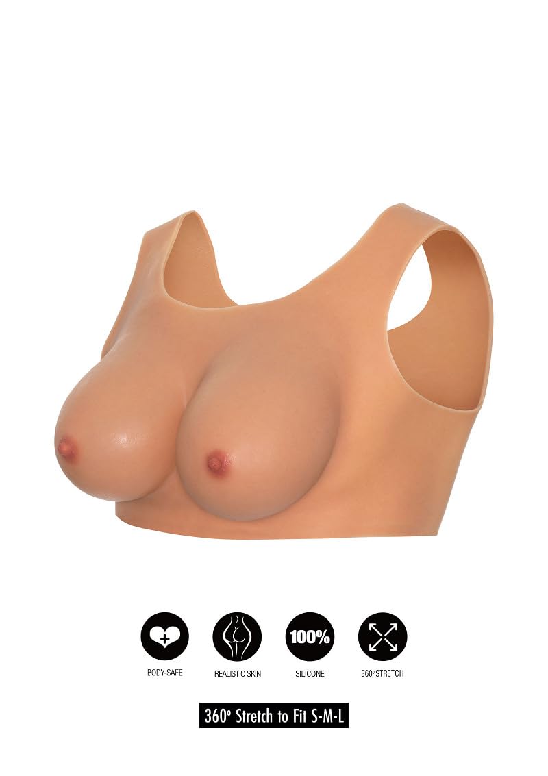 Hidden Desire - Alter Ego Wearable Breasts Top With E-Cup