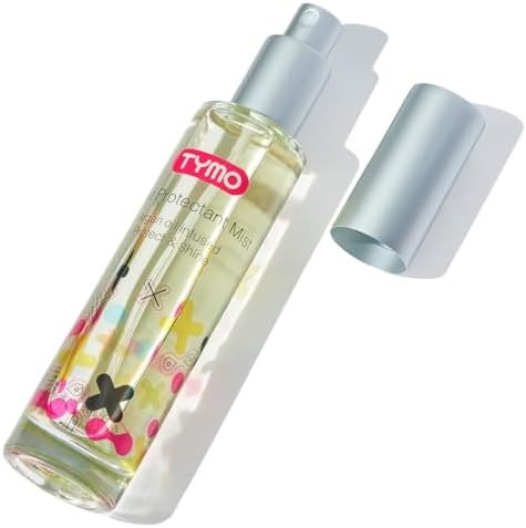TYMO Heat Protectant Spray for Hair with Argan Oil for Styling Tools, Heat Protection Spray to Smooth & Hydrate, Natural Clean Formulation, Multi-benefit Treatment, Lightweight for All Hair Types