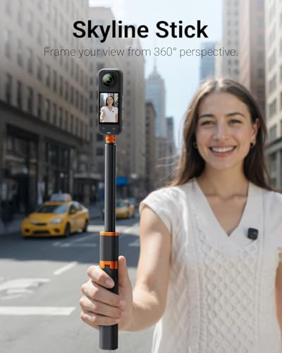 Vimose 48" Extendable Camera Selfie Stick Tripod for DJI & GoPro & Insta360 Vimose 48" Extendable Camera Selfie Stick Tripod for DJI & GoPro & Insta360 - Image 2