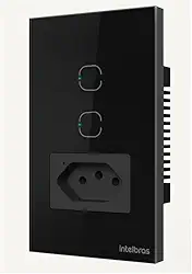 Tomada Inteligente Wi-Fi ETS 2002 (Preto)