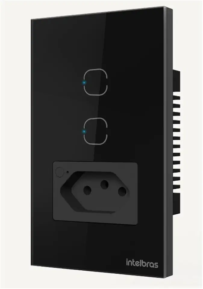 Tomada Inteligente Wi-Fi ETS 2002 (Preto)