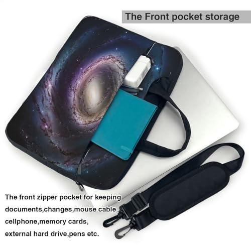Bolso Tote para Laptop Unisex en Negro 15.6" miniatura 3