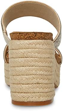 Madden Girl Women's Emerson Heeled Sandal, Silver Multi, 6 | Image 2