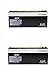 Lexmark 60F1H00 High Yield Return Program Toner Cartridge 2-Pack for MX410, MX510
