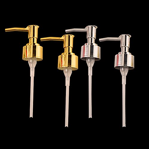 4PCS Dispensing Pumps Shampoo and Conditioner Bottle Pump Dispenser Accessories(5.72.1 inch)