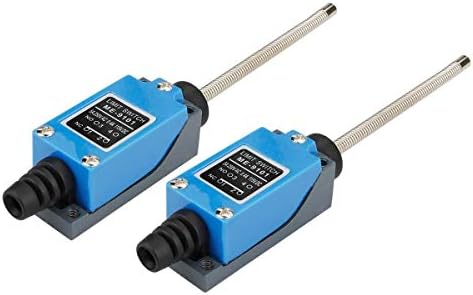 electrical buddy ME-91011NC+1NO Flexible Coil Spring Rod Momentary Limit Switch 2pcs
