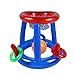 Luckxing Zabawka wodna Floating Hoops basen kosz do koszykówki, pływająca piłka do koszykówki, hoop, piłka do koszykówki, 57 x 43 x 50 cm | z 3 okręgami i 1 kulą