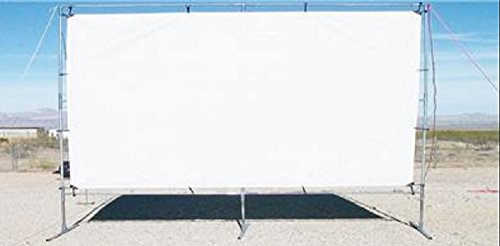 12' x 20' Outdoor Standing Home Theater Portable Projection Movie Screen Kit 1