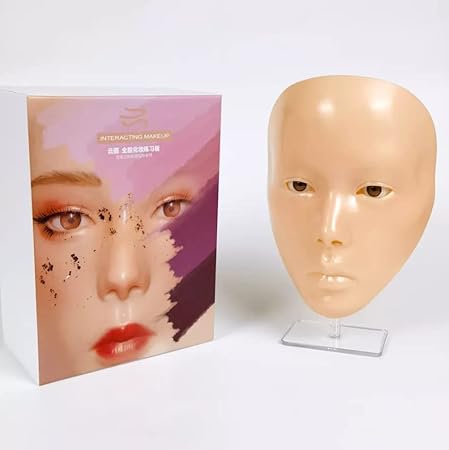 Makeup Practice Board Full Face 5D eyes/lips/contouring Dummy Human