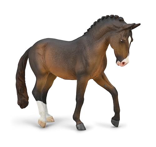 Collecta Hengst Trakehner Bay – Sammelfigur Pferd – Größe XL – +3 (Deqube 90180052)