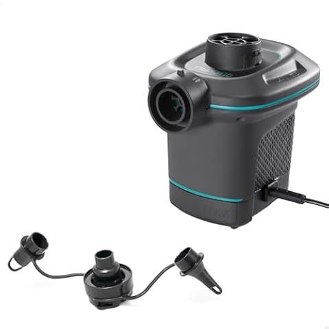 Intex Gonfleur Elektryczna Pompa, Czarny, 650 l/min