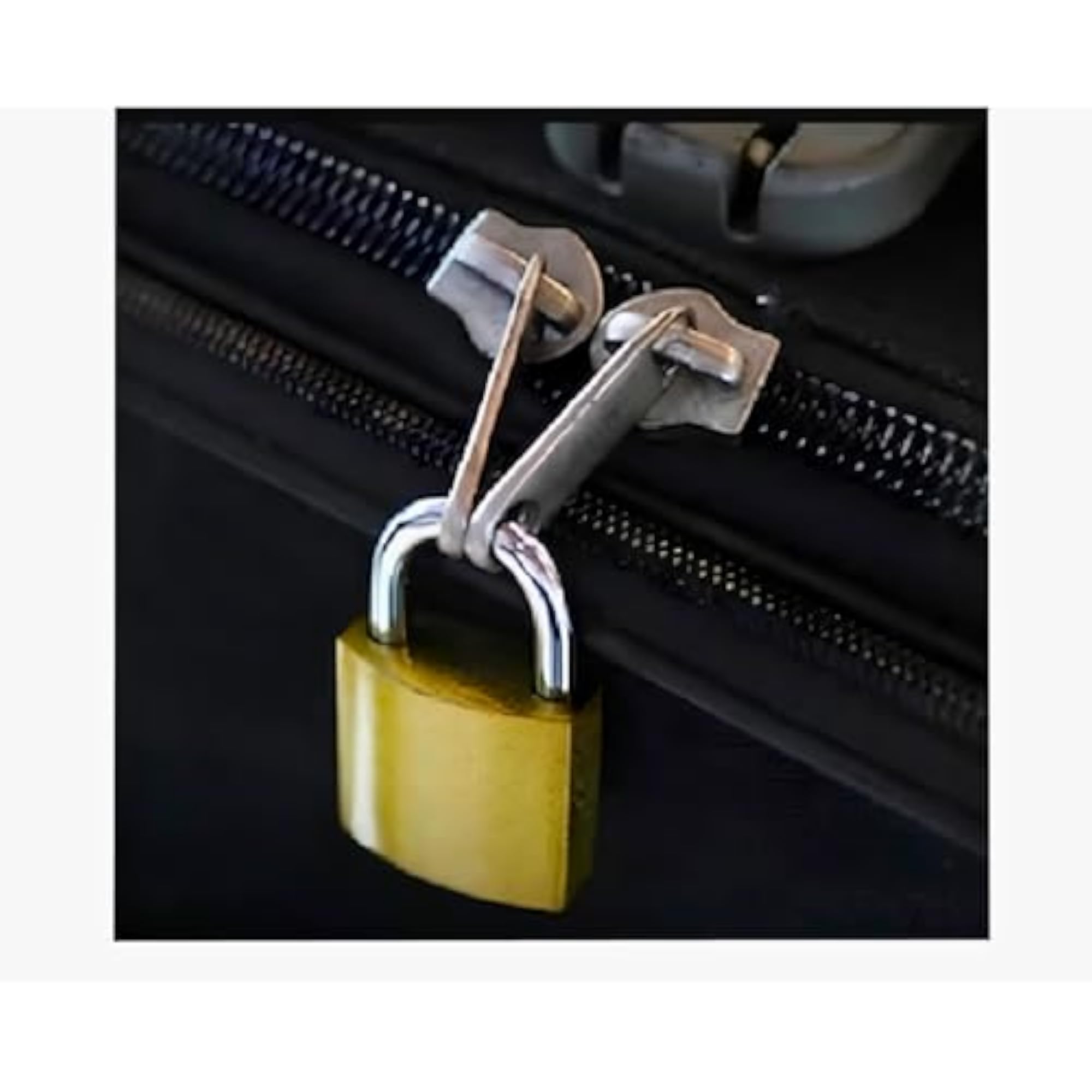 Brass Padlock with Keys, Heavy Duty Security Lock