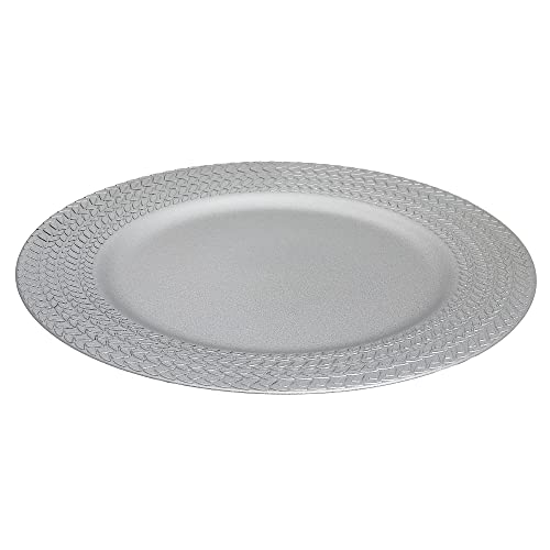 Platos redondos de melamina 13" plate set x6 miniatura 1