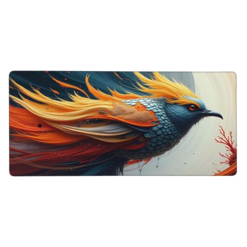 Grand tapis de souris de jeu grand format anti-glisse pour clavier et souris
