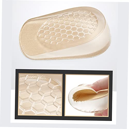 Ipetboom Heel Pads Inner Heightening Shoes Pads Height Increase Feet Cushions 2 Pairs Soft Elastic E-TPU Gel Insoles for Men Standing Day Comfort Support - Image 8