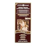 Surya Brasil Henna Cream Ash Blonde - 98% Natural Ingredients, Vegan, Cruelty-Free, Eco-Friendly, Semi-Permanent Hair Color, Deep Hydration & Shine, 2.37 oz