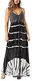Riviera Sun 21801-BLK-2X Summer Dresses Maxi Dress Sundresses For Women