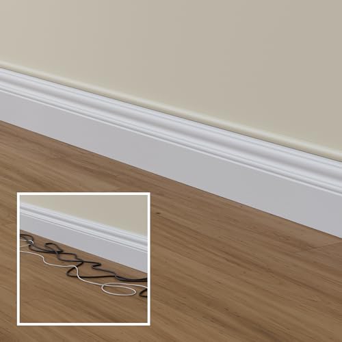 D-Line Micro+ 4m Cable Trunking - Paintable Wire Cover - Image 6