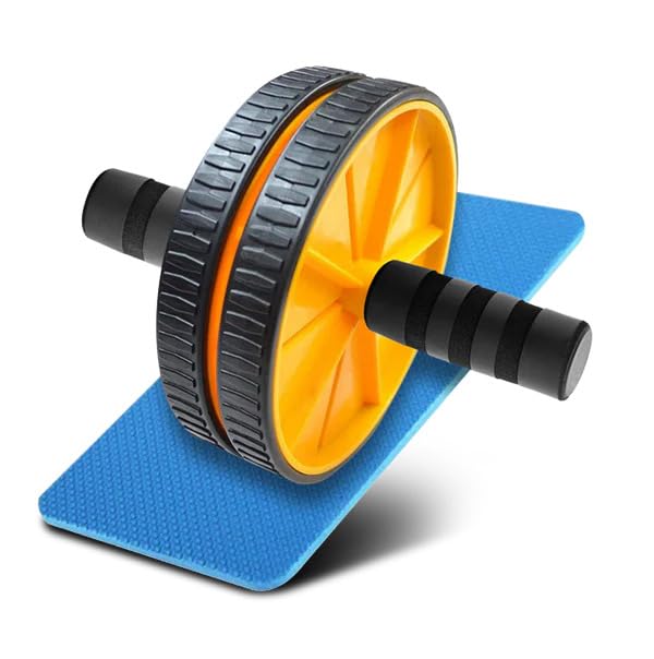 KEY FIT Abs Roller for Men & Women | Stomach Abs Roller Wheel for Home Workout | Gym Ab Roller for Men | Abs Workout Equipment for Abdominal Ab Roller Home Exercise Equipment With Knee Mat-image-28