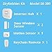 SK-200 SkylinkNet Connected Wireless Alarm System, Security & Home Automation System, iOS iPhone Android Smartphone Compatible with No Monthly Fees.