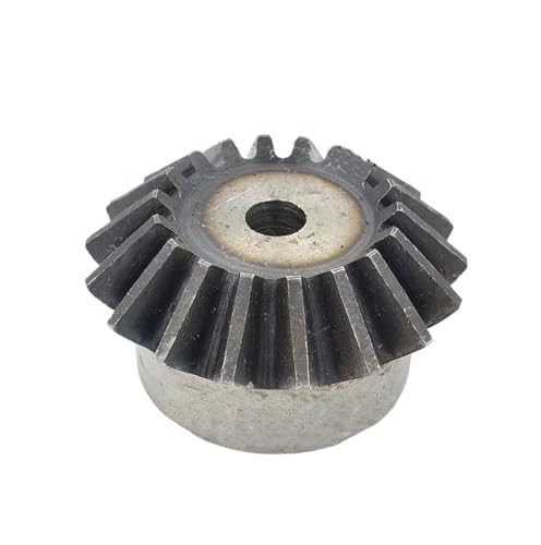 Bevel Gear Pinion Hardware Mechanical 2M 15/16/17/18/19/20-30 Teeth Tapered Bevel Gear Wheel Process Hole for Motor(30 Teeth)