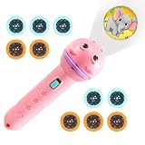 Kids Projector | 80 Patterns Projector Slide Disc Toy | Cartoon Interactive