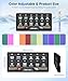RGB 12 Gang Switch Panel High Power 5-Level Brightness - Multifunction Toggle Switch Momentary Circuit Control Relay System Box for Truck SUV Offroad Marine Boat Rocker