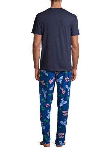 National Lampoon's Men's don't Hog the Eggnog 2 Piece Pajama Set4