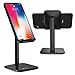 Cell Phone Stand Holder, Adjustable Smart Phone Tablet Desktop Dock, Multi-Angle Universal Portable Cradle, Compatible with All Android Smartphone, iPhone Xs Xr 8 X 7 6 6s Plus SE 5 5s 5c, Switch