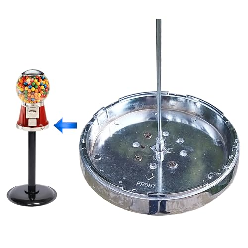 Classic Gumball Machine Metal Base - Replacement Part for Classic Gumball Vending Machine, Candy & Capsule Machine. Fits Titan Classic LYPC Rino Pro Line & Similar - Replacement Metal Bottom - New