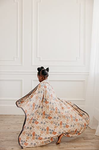Image of Copper Pearl Jumbo 3-Layer Baby Blanket: Soft Baby Quilts for Boys and Girls | Breathable, Cozy, Toddler Blanket | Baby Quilt for Newborns | 46x46 Premium Polyester /Rayon | Eden