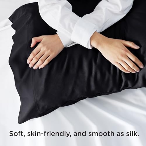 Image of Bedsure King Size Pillow Cases Set of 2, 100% Rayon Derived from Bamboo