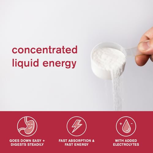 Image of Skratch Labs Super High-Carb Drink Mix Packets - Carbohydrate Powder - Cluster Dextrin and Electrolytes - Endurance Energy- Energy Gel Alternative - Raspberry - 16 Servings - Non-GMO