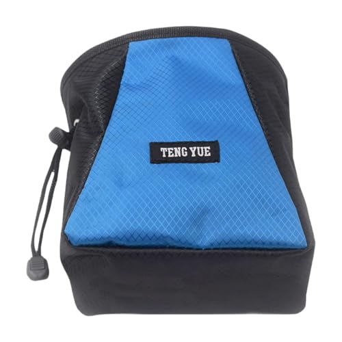 Colaxi Climbing Chalk Bag Organizer Practical Sturdy Versatile Equipment Drawstring Pouch Storage Bag for Training Sports Bouldering, Black