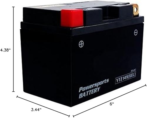 Miniatura 4 de YTZ14S PTZ14S CTZ14S GTZ14S Batería de gel activada en fábrica sin mantenimiento 12V