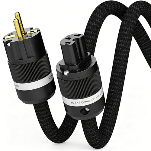 Cable de alimentación Monosaudio P903 para eliminar ruido eléctrico en sonido hifi