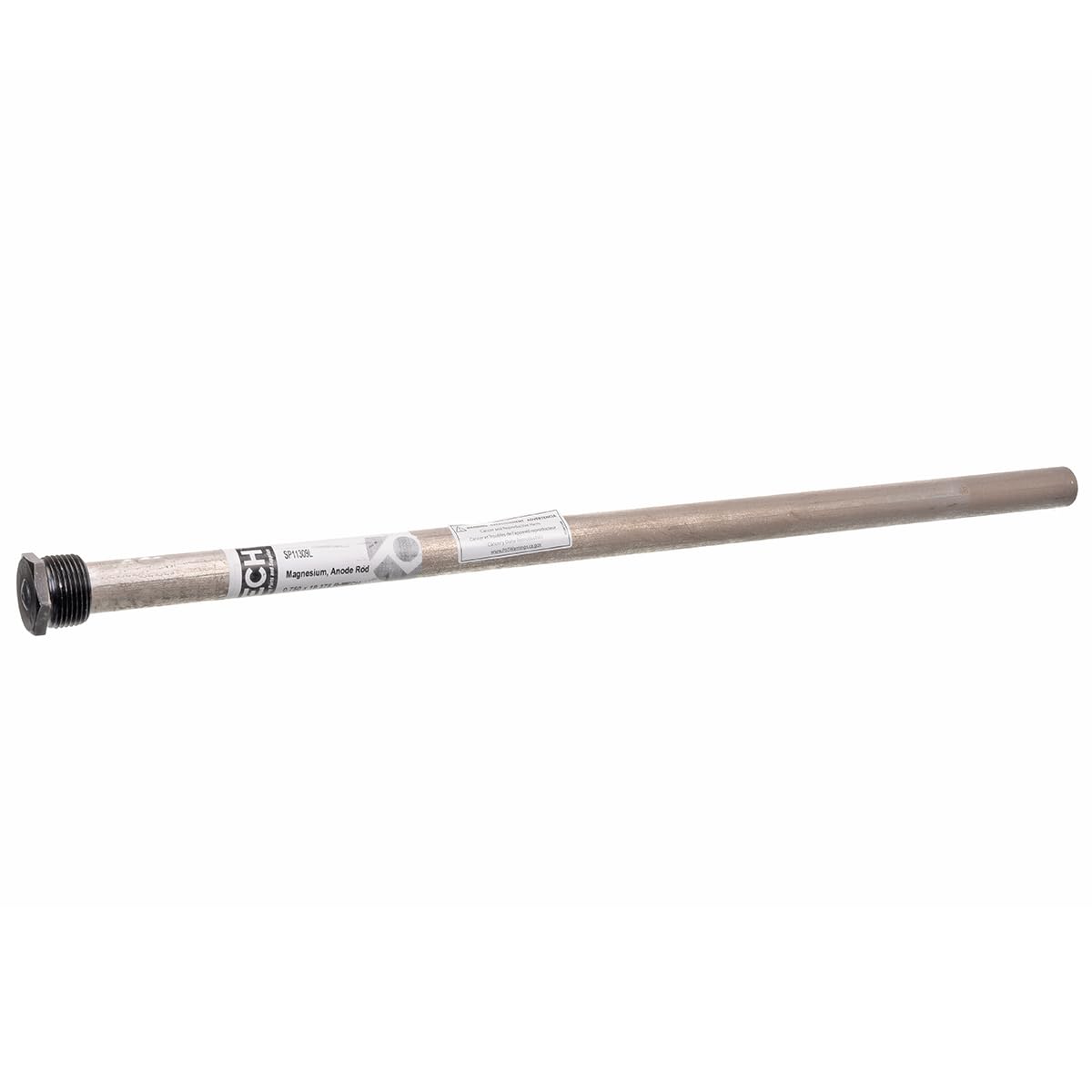 Anode magnésium Rheum ProTech SP11309L de 1,9 x 49,5 cm pour chauffe-eau