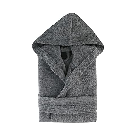 Top Towels Unisex Hooded Bathrobe Cover