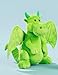 Drache grün, 28,5 cm, Plüsch