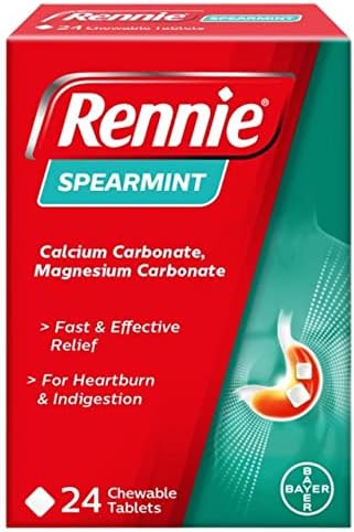 Rennie Spearmint 24 Tablets