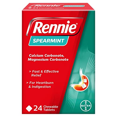 Rennie Spearmint 24 Tablets #TOP1
