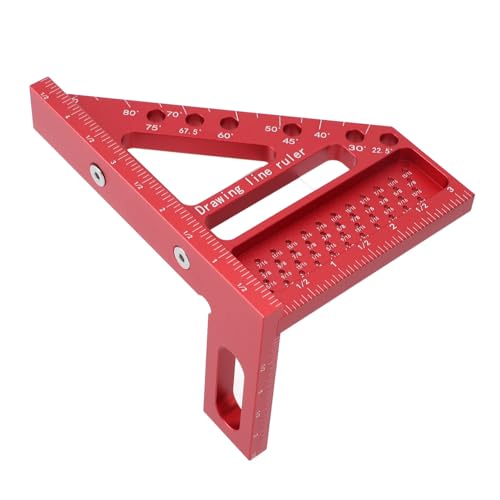 Escuadra Medidora de Ángulos de Aleación de Aluminio AYNEFY miniatura 3