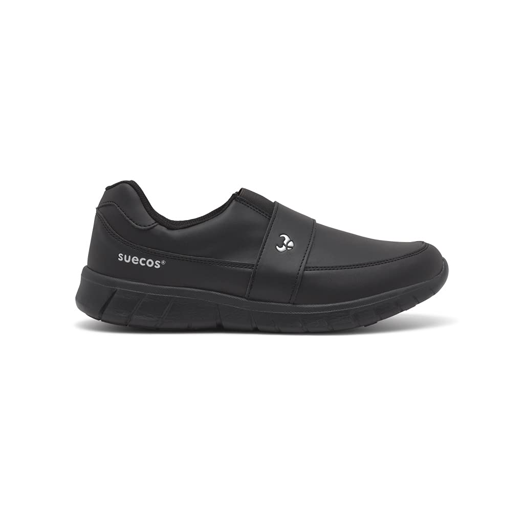 Suecos® Andor - Zapato Confort Antideslizante con tecnología Health Teach, Negro