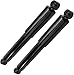Detroit Axle - FWD Rear Shock Absorbers Kit for Dodge Grand Caravan Chrysler Town & Country Plymouth Grand Voyager 2 Rear Shock Absorbers Assembly 2 Stabilizer Sway Bar End Links Replacement