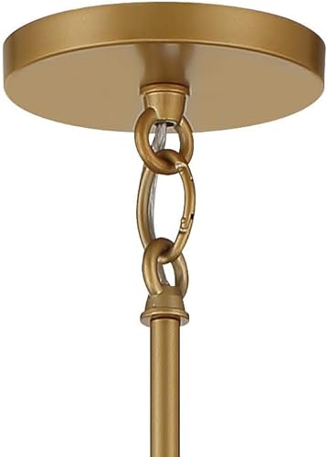 Miniatura 4 de Minka Lavery 3914-707A Titans Trace - Colgante de 4 luces, 240 vatios totales, carbón de arena con oro miel pintado