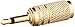 Monoprice 107158 3.5mm Mono Plug to 3.5mm Stereo Jack Adaptor, Gold Plated (2 Pack)