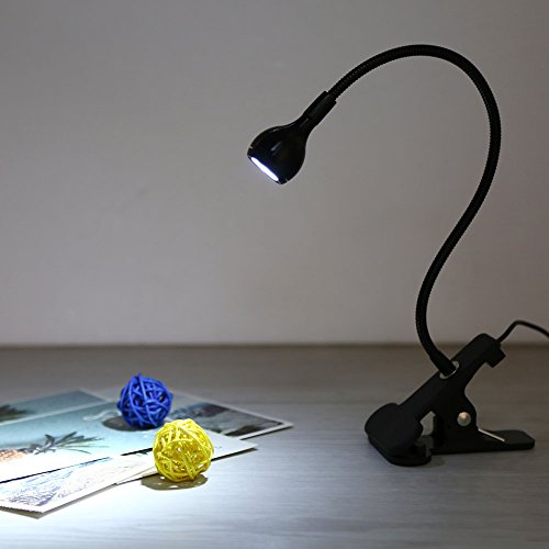 VIFERR Clip on Light Reading Lights,Desk Lamp with USB LED Desk Light - Image 4