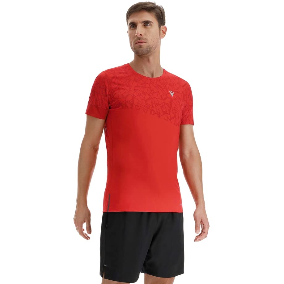 T-shirt de running homme Macron Run Prime Scc Billy maillot de sport