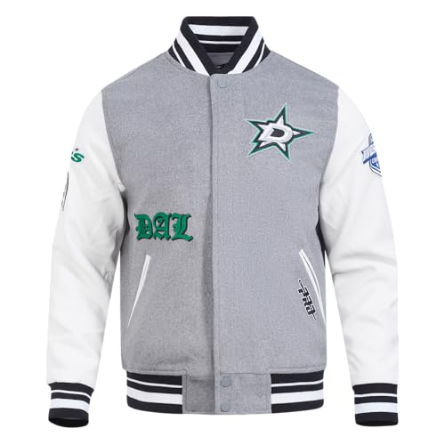 Image of Pro Standard Mens NHL Old English Varsity Jacket